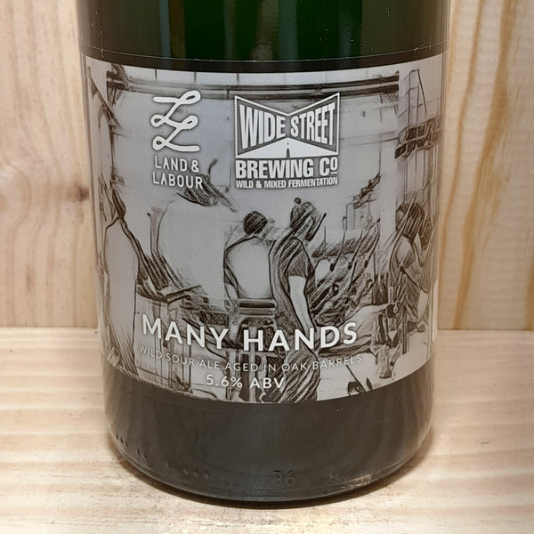 Wide Street x Land & Labour Many Hands 750ml