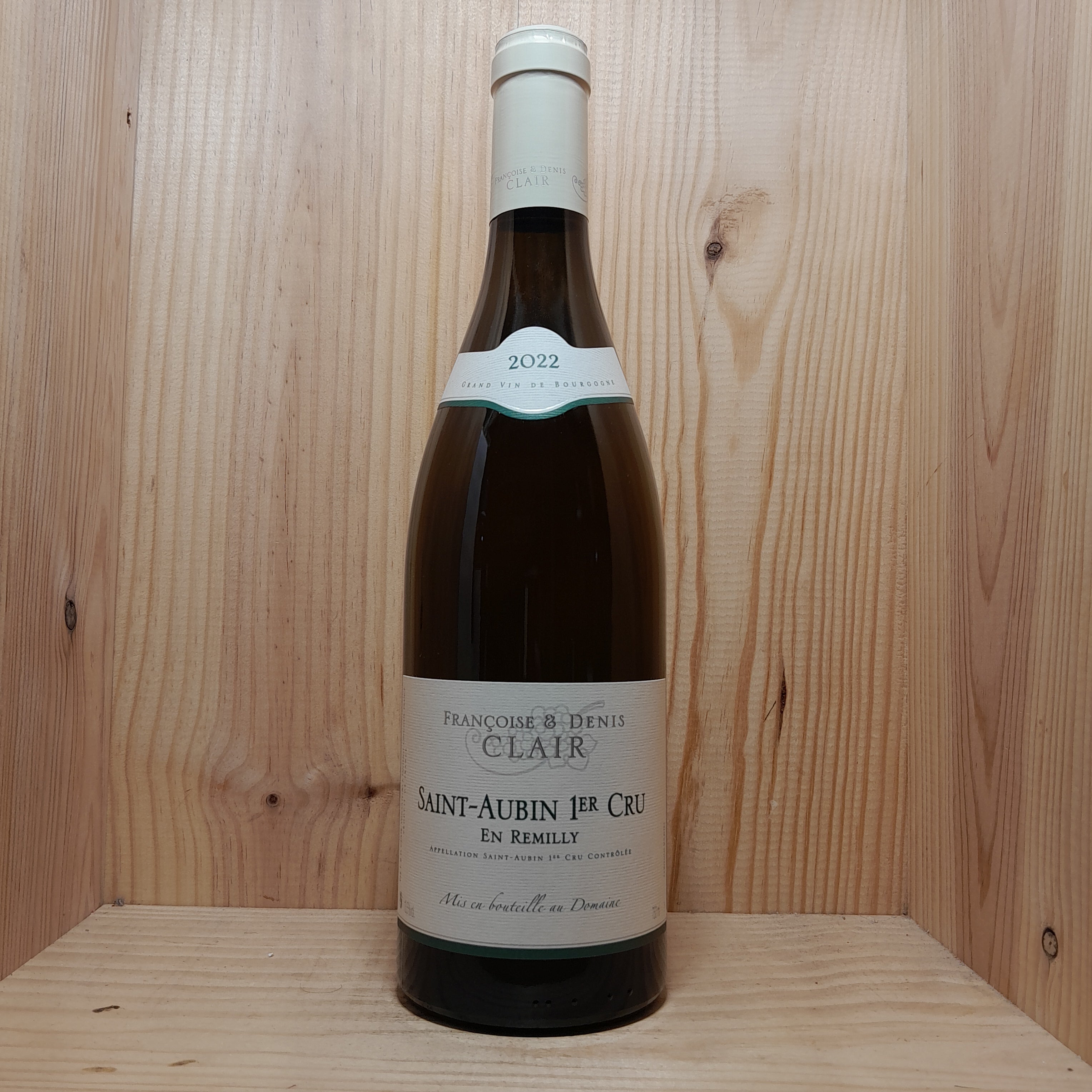 Francois et Denis Clair St Aubin 1er Cru En Remilly 2022 | C