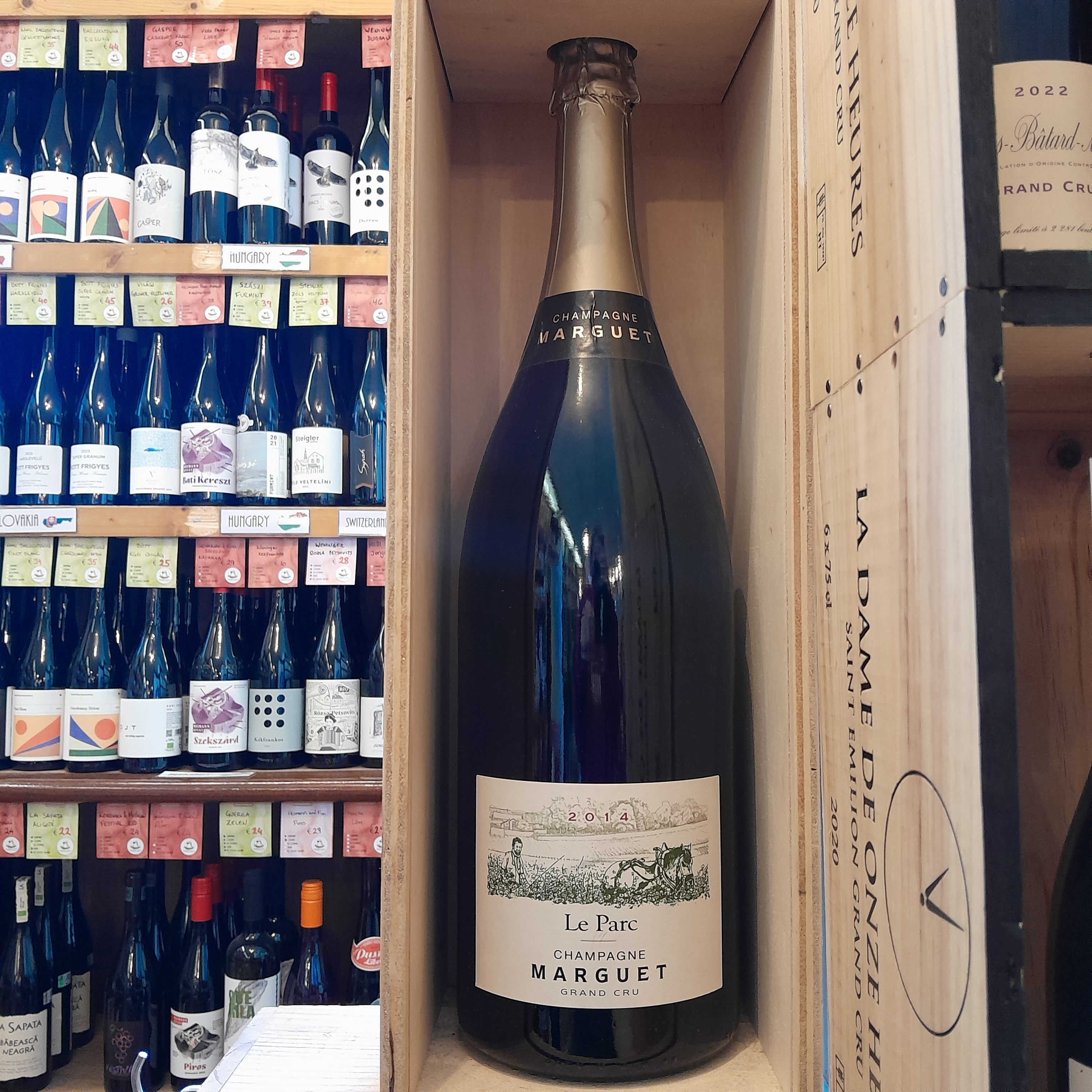 MARGUET Le Parc 2014 シャンパン Benoit Marguet Le Parc 3 Litre | Chardonnay | Champagne