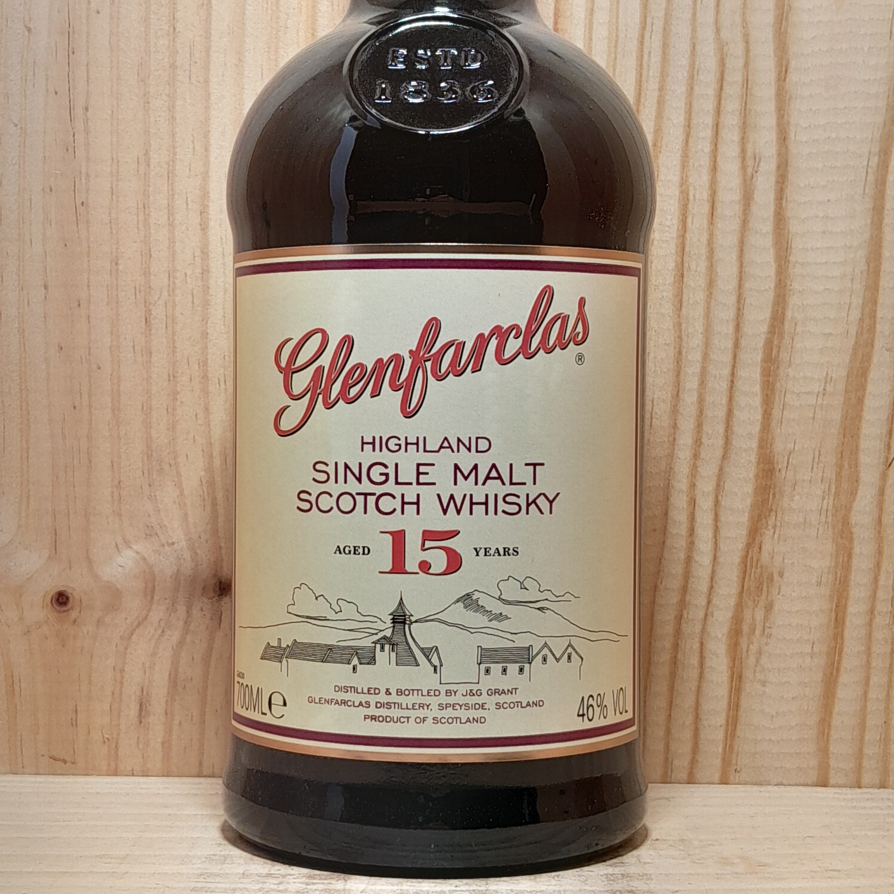 Glenfarclas 15 Year Old Single Malt 70cl – Blackrock Cellar