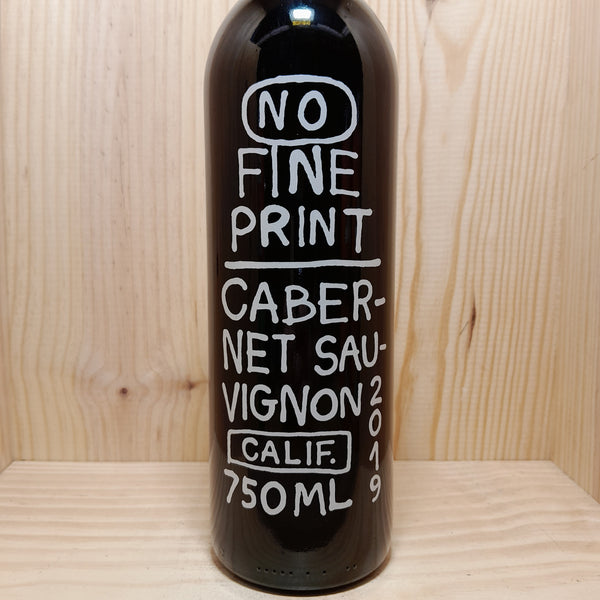 No Fine Print Cabernet Sauvignon 2019