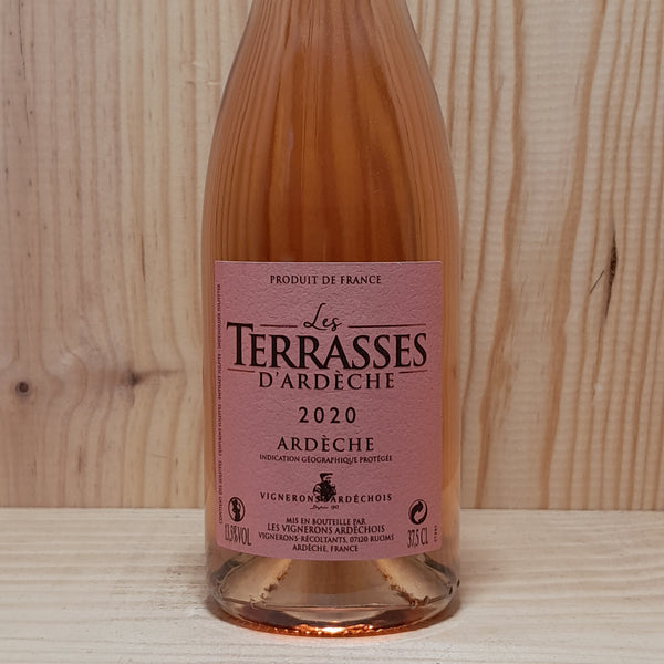Les Terrasses D'Ardeche Rose Half Bottle 2020