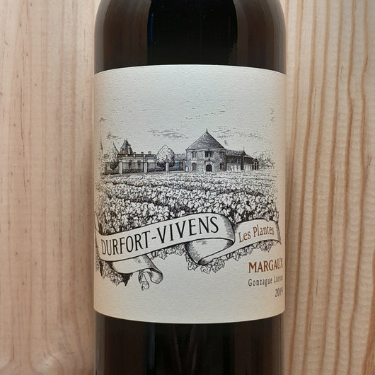 Les Plantes de Durfort Vivens Margaux 2019 - Blackrock Cellar