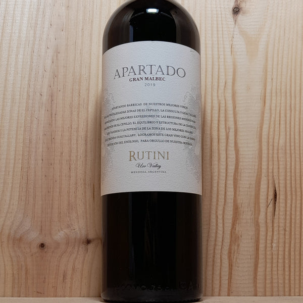 Rutini Apartado Gran Malbec 2019