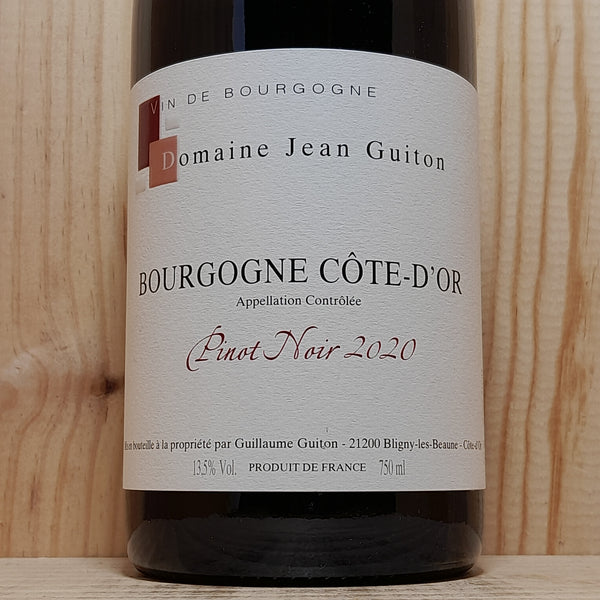 Domaine Jean Guiton Bourgogne Pinot Noir 2020