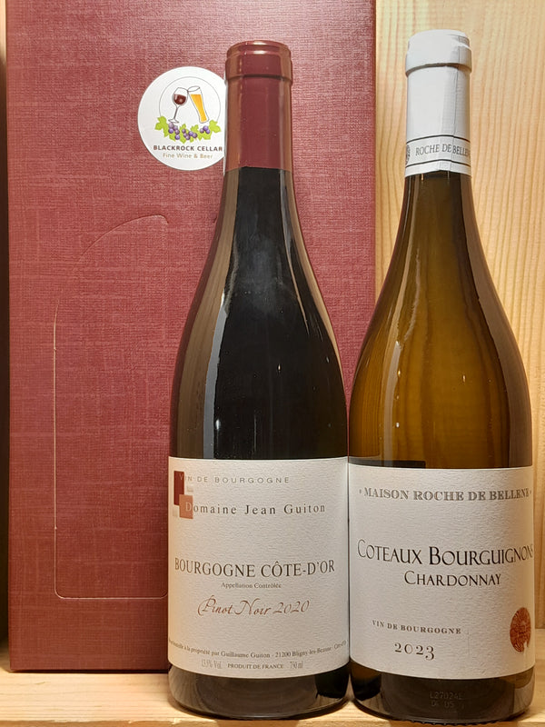 Elegant Burgundy 2 Bottle Wine Set