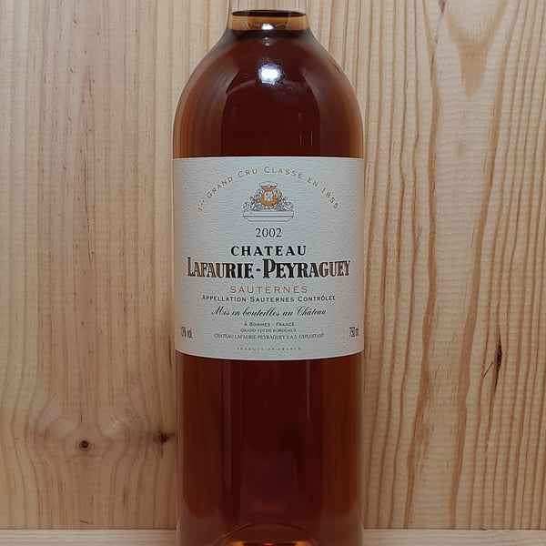Chateau Lafaurie Peyraguey Sauternes 2002