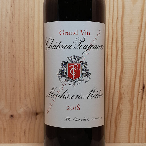 Chateau Poujeaux Moulis en Medoc 2018