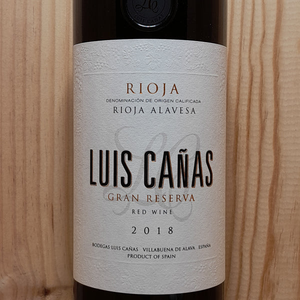 Luis Canas Rioja Gran Reserva 2018