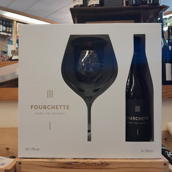 Fourchette Giftpack 4x33cl and GLASS