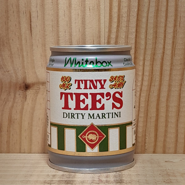 Whitebox Tiny Tees Dirty Martini (Vodka) 100ml