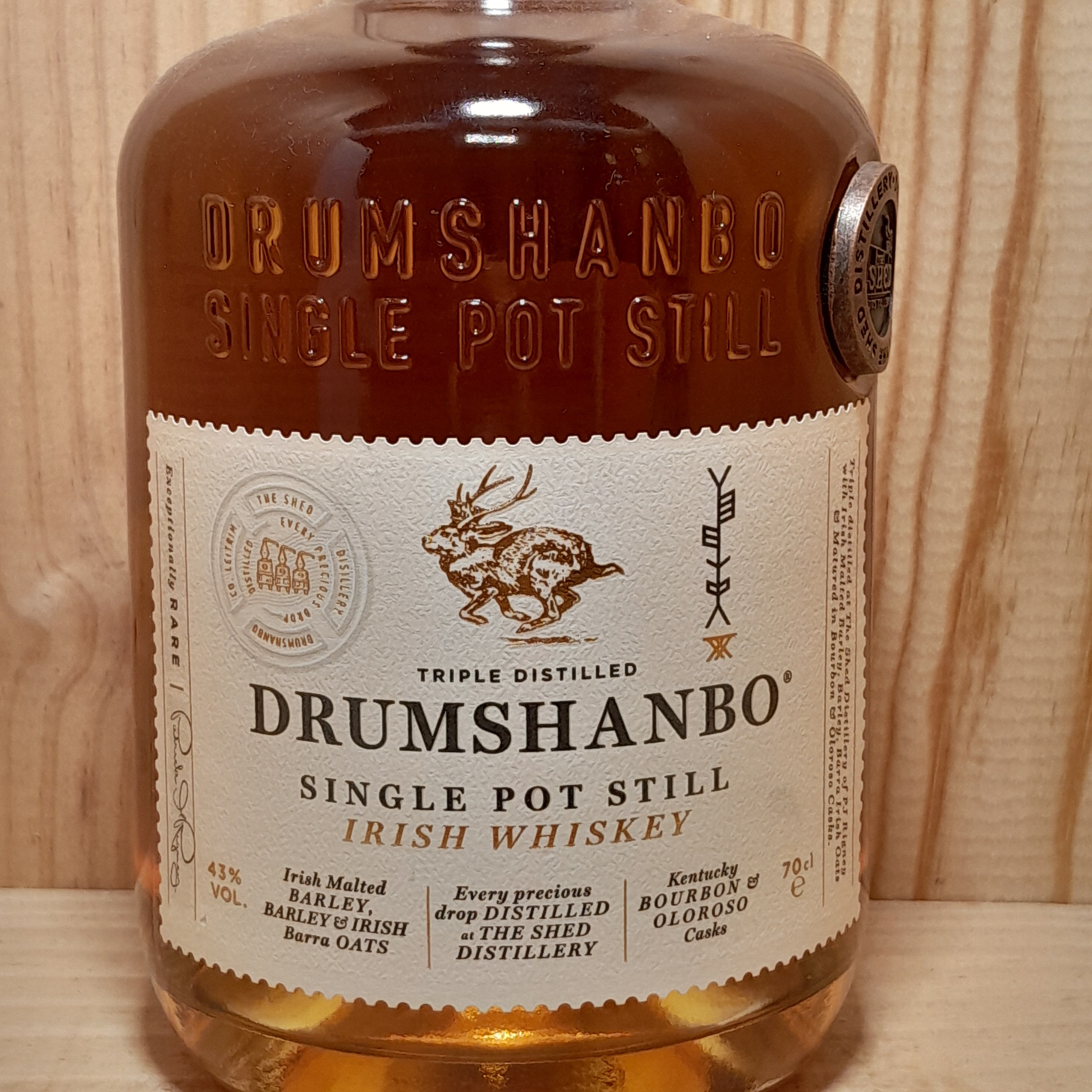 Drumshanbo Single Pot Still Irish Whiskey – Blackrock Cellar