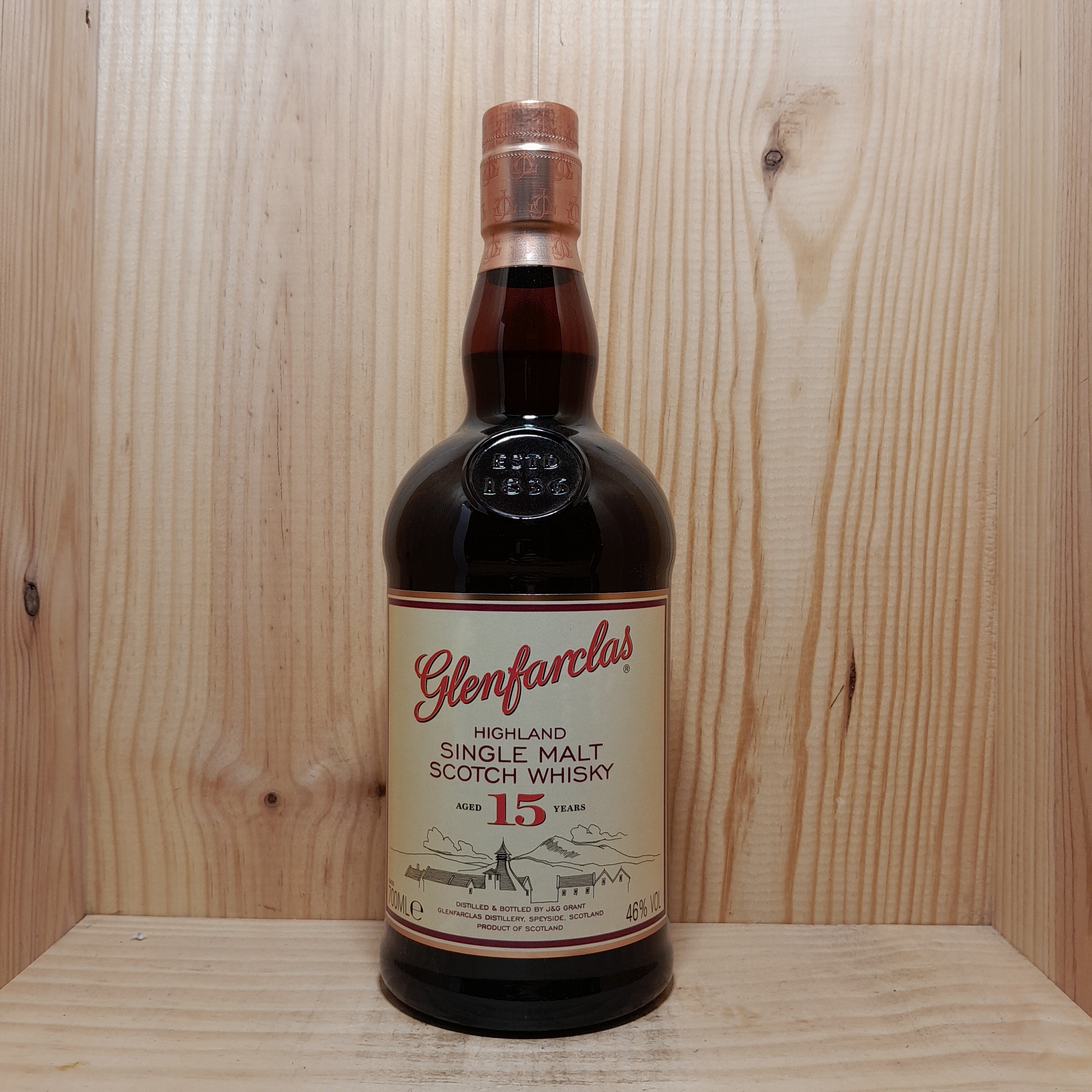 Glenfarclas 15 Year Old Single Malt 70cl – Blackrock Cellar