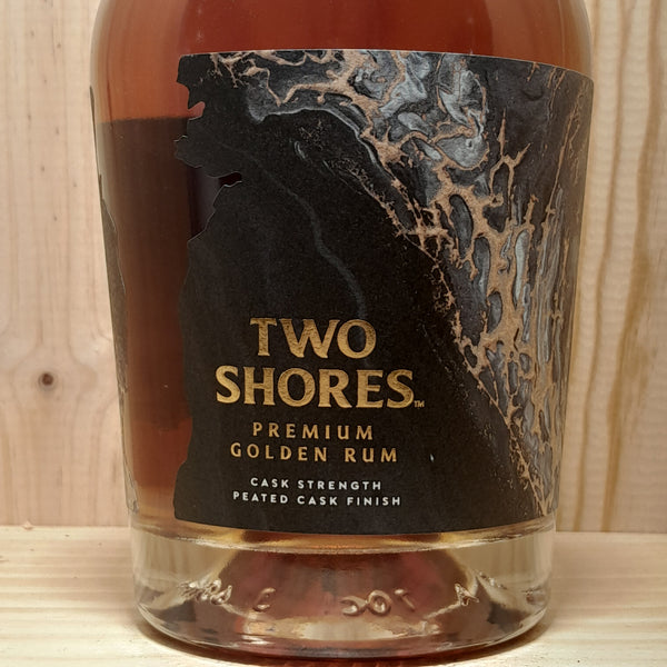Two Shores Peated Cask Strength Rum