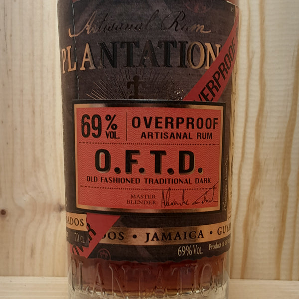Plantation Overproof O.F.T.D.
